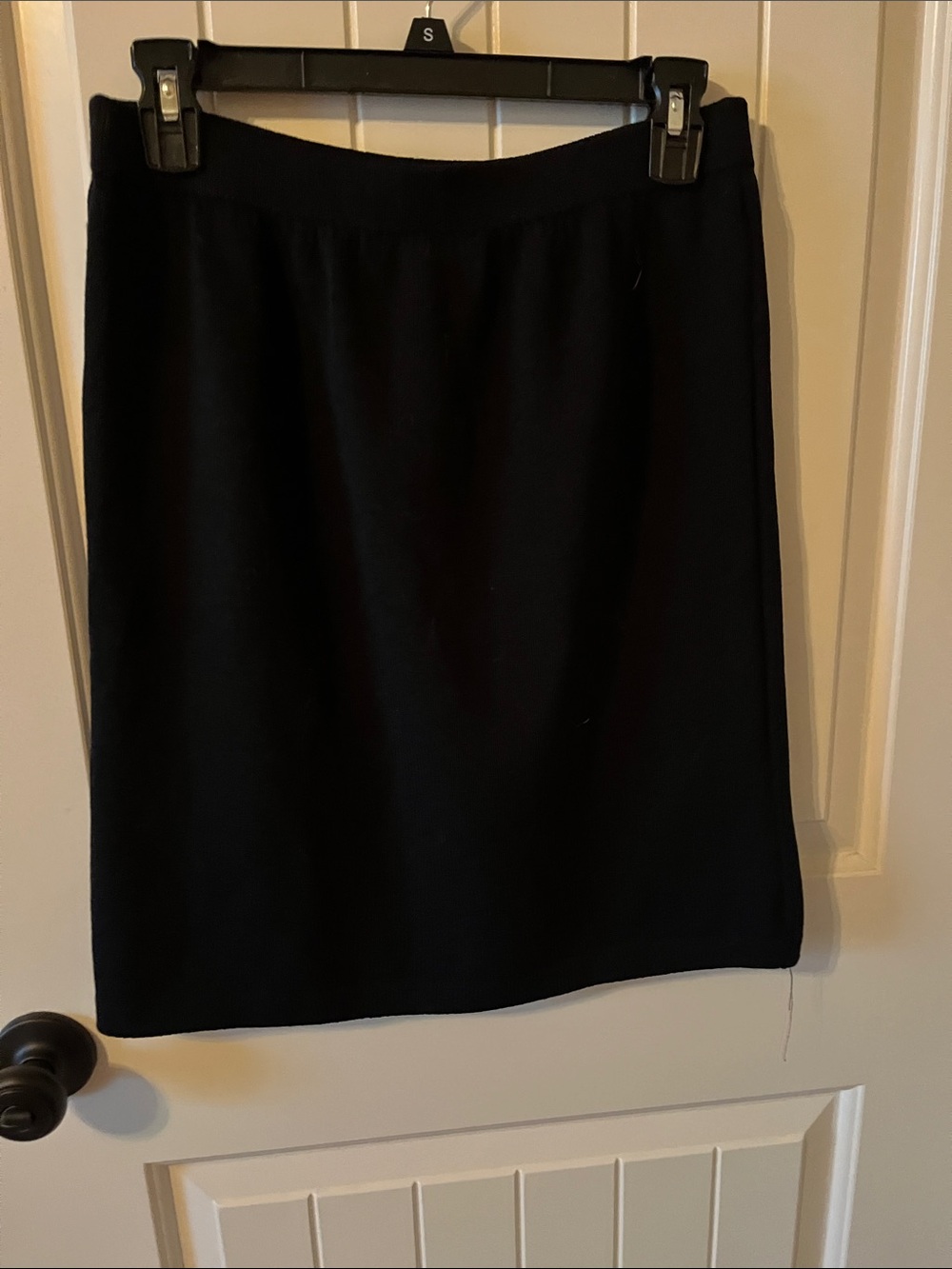 St. John Collection Black Mini Skirt